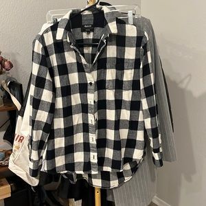 Madewell Oversized Flannel Shirt